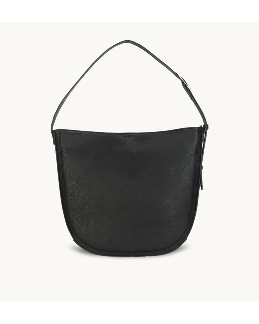 Apatchy London Black The Emma Leather Bag
