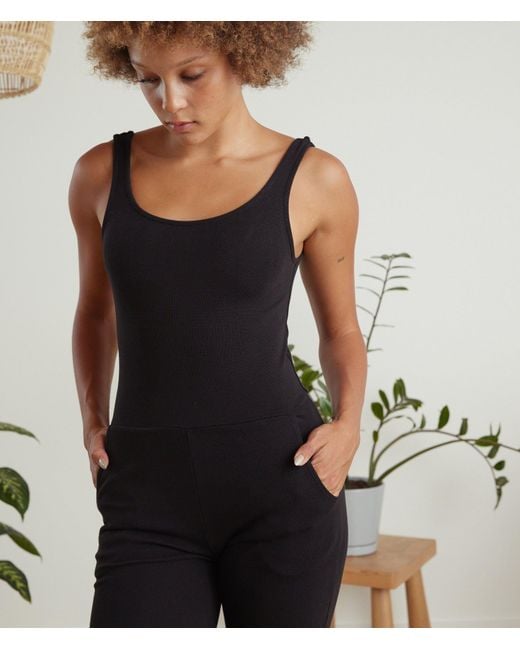Known Supply Black Form Fitting Jumpsuit
