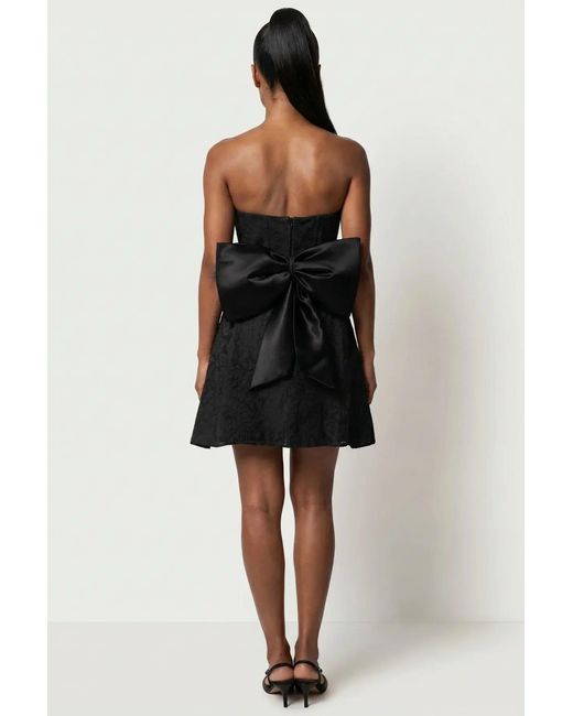 Luna Fashion House Black Short Corset Dress, Melisa