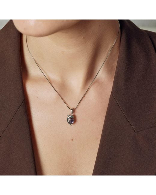 Freqnc Atelier Metallic Mini Dolphin Charm