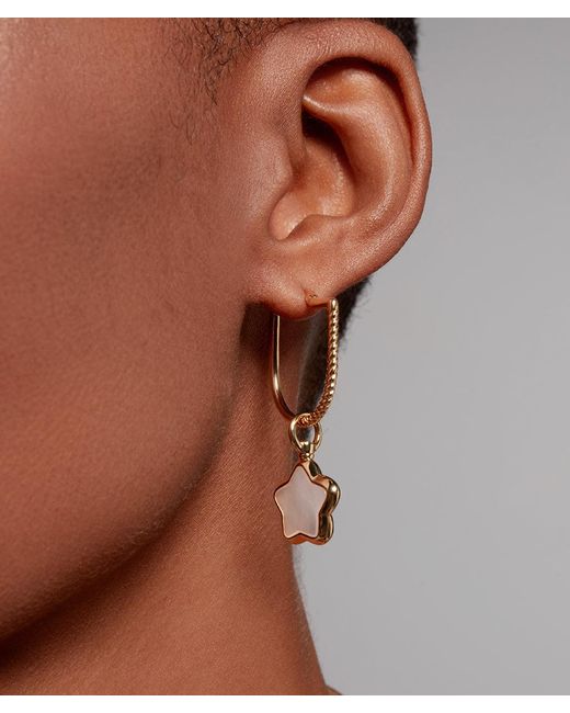 Onia Metallic Braided Everyday U-Hoops