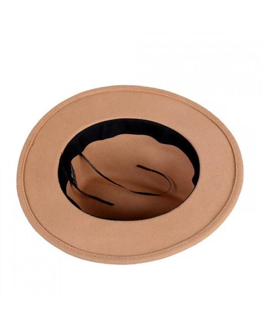 DAVID WEJ Black Wool Fedora Hat –– for men