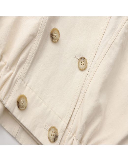 FRONT ROW SHOP Natural Ibiza Jacket Ivory