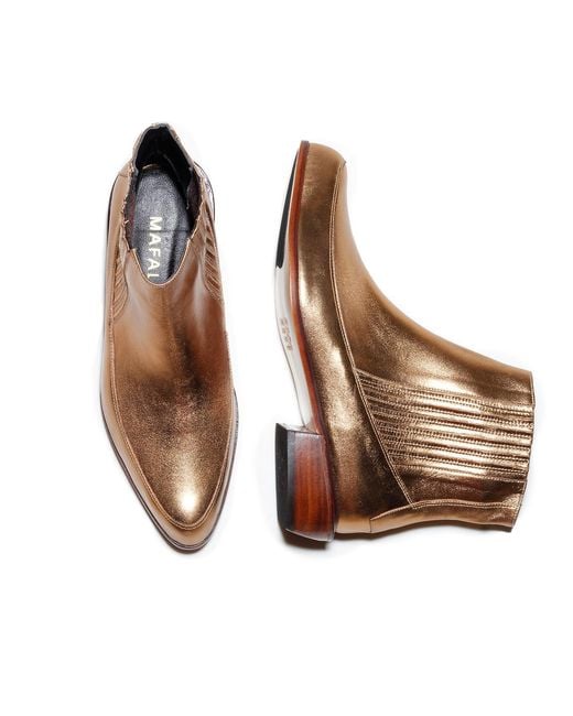 Mafalda Brown Cordelia Ankle Boots