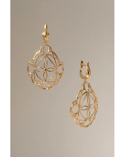 Astor & Orion Metallic Simi Filigree Drop Earrings