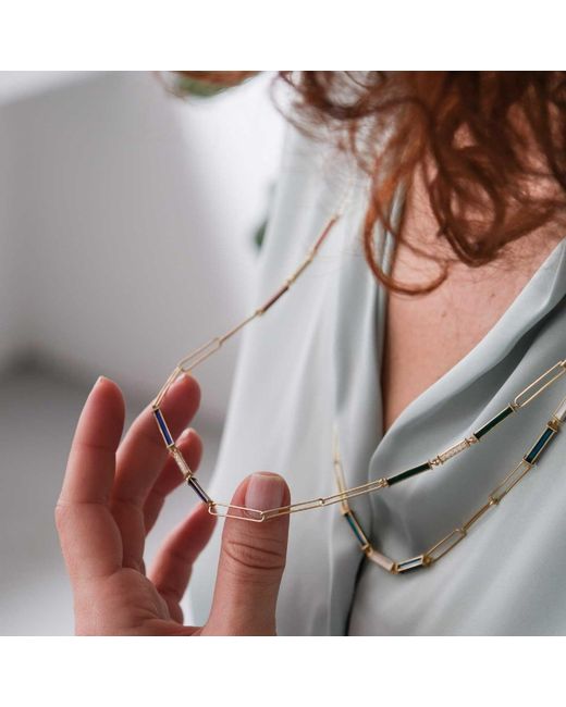 C|Nd|N by Candan Balto Metallic Megaron Chain Necklace