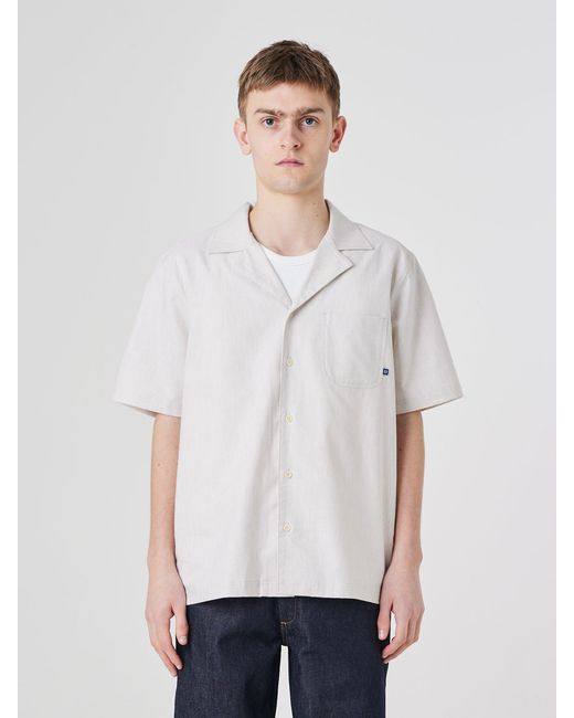 Uskees Gray Neutrals Cuban Shirt for men
