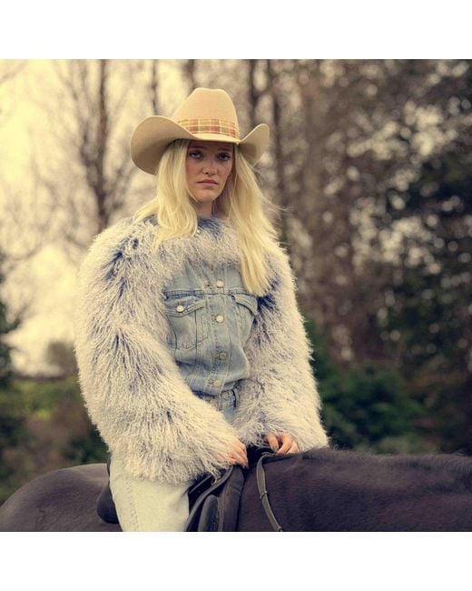 Shaded the Label Natural Neutrals Looe Cream Cowboy Hat