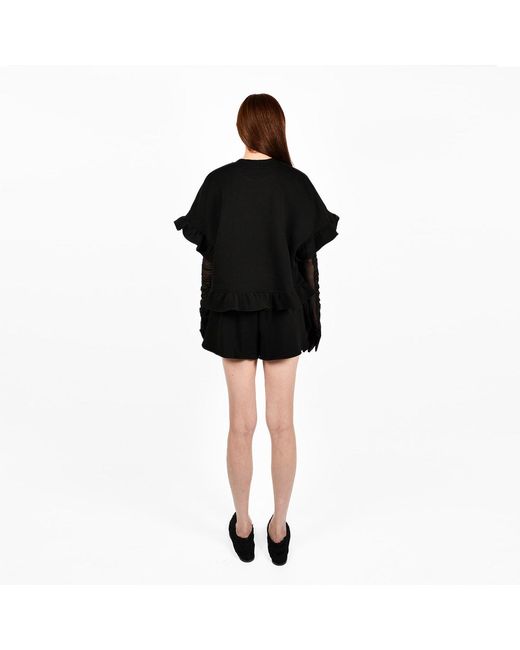 Ioana Ciolacu Black Peony Blouse
