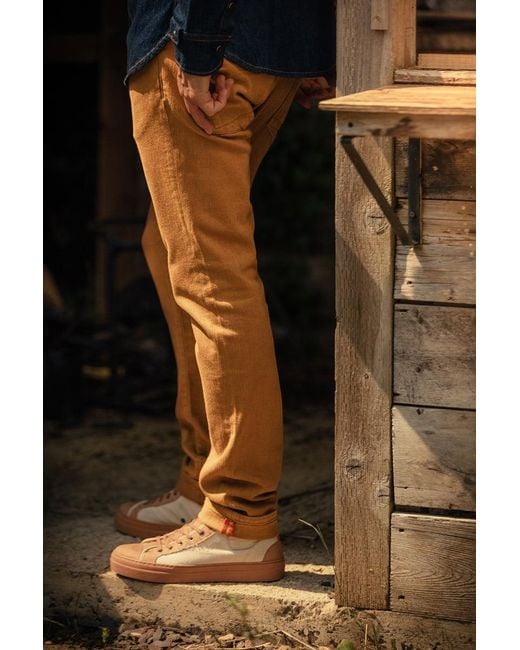 &SONS Trading Co Orange Andsons Brandon Jeans Tan for men