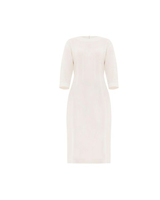 Me Esse White Linen Dress Elena