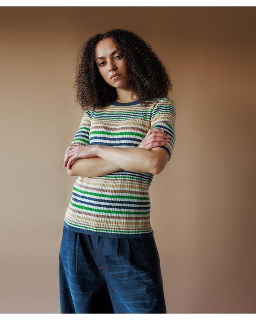 Mabli Blue Caravan Tee