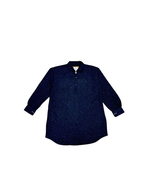 Collected Xx Blue Neela Kurta Shirt for men