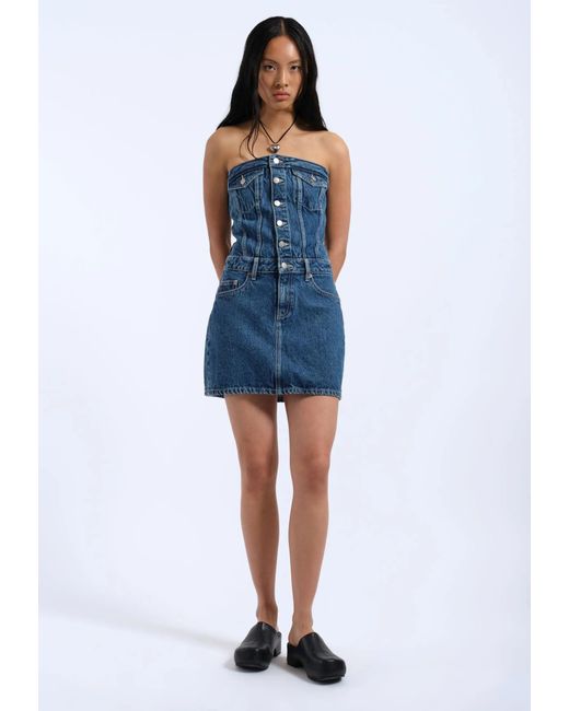 Dr. Denim Blue Carlisle Dress