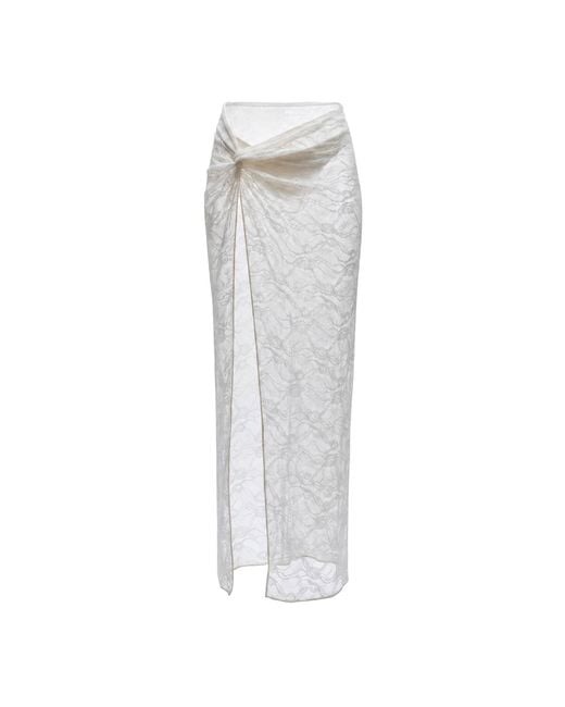 Room 24 Gray Fiory Skirt