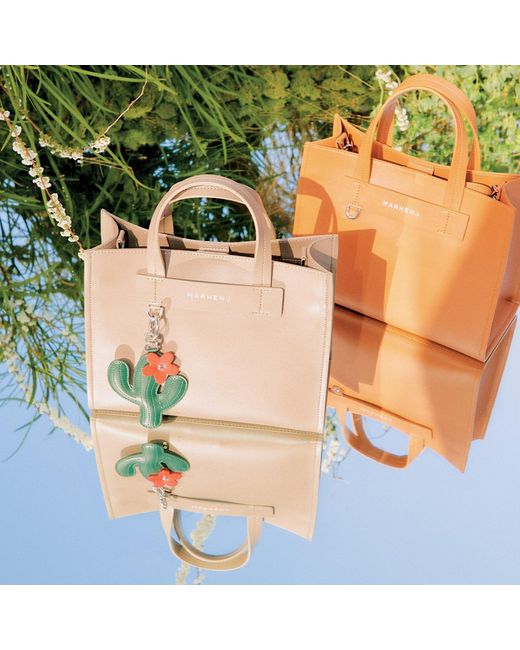 MARHEN.J Green Apple Leather Charm
