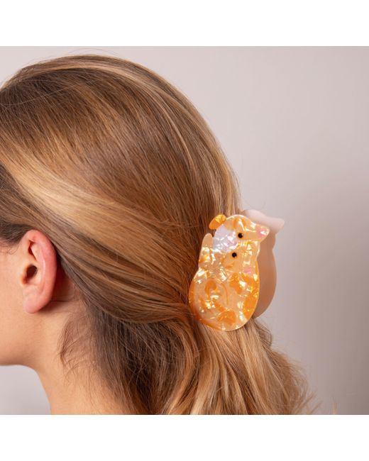 Gold Trip Natural Cat Claw Clip