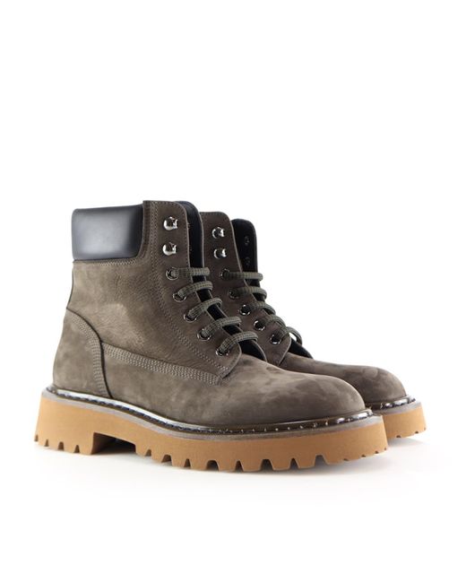 Notabene Brown Nordhaven Boots, Dark Nubuck