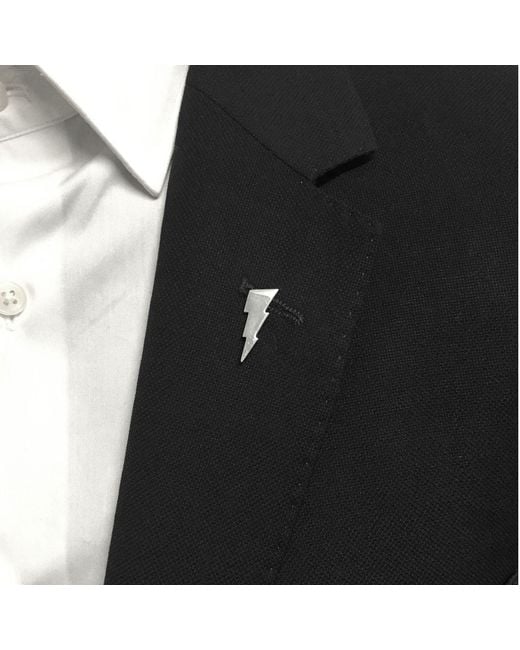 Edge Only White Triple Bolt Pin Sterling for men