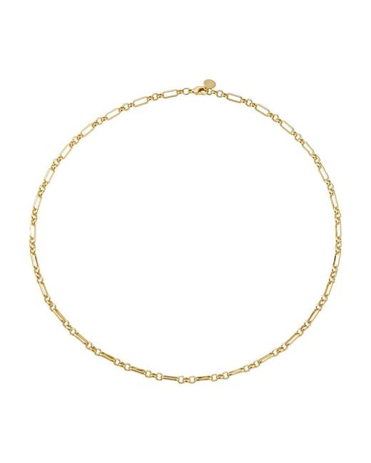 Nazzar Metallic Link Chain Necklace
