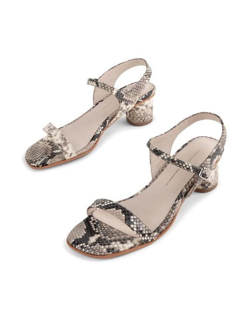 INTENTIONALLY ______ Metallic Opinion Animal Print Heel-Multicolour