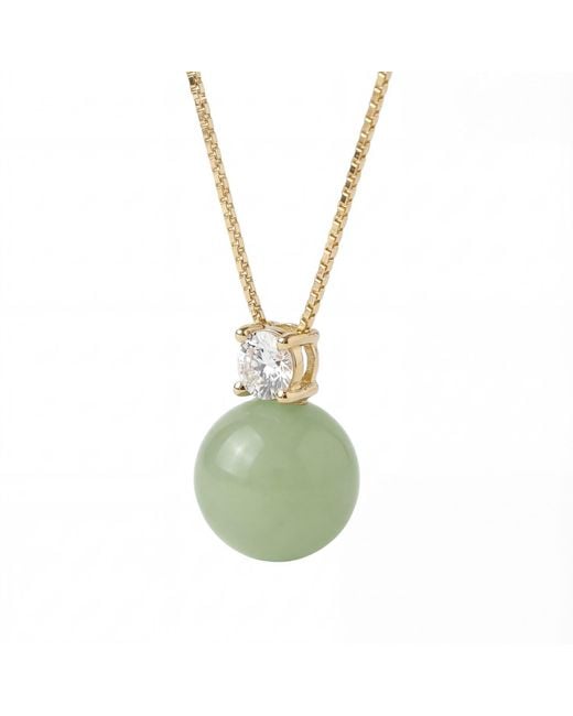 seree Green Esther Jade Necklace