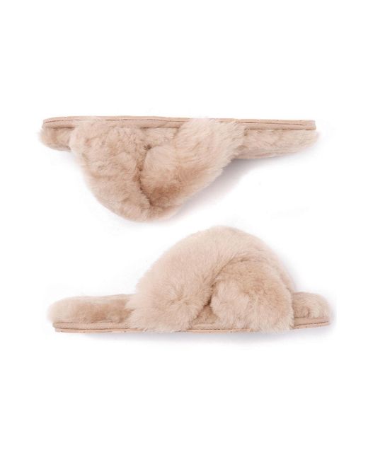 EverAu Australia Pink Dove Crossover Slides