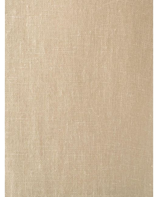 Koy Clothing Natural Neutrals Pale Linen Suit Trousers for men