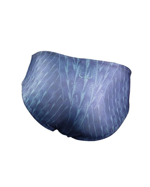 Us Merman Blue Super Jon Racing Brief for men