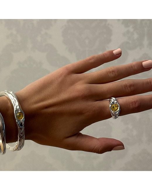 Casa Cala White Cala Topaz- Ring