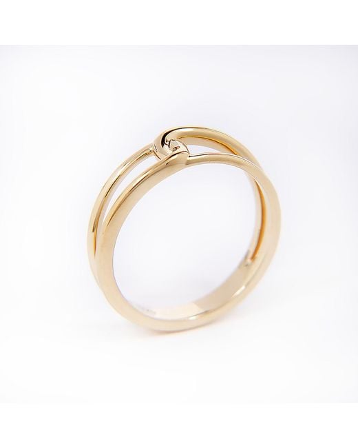 Belinda Jewelz Metallic Gina Twisted Loop Ring