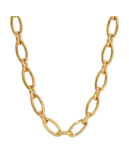 Leeada Jewelry Metallic Belle Chain Necklace