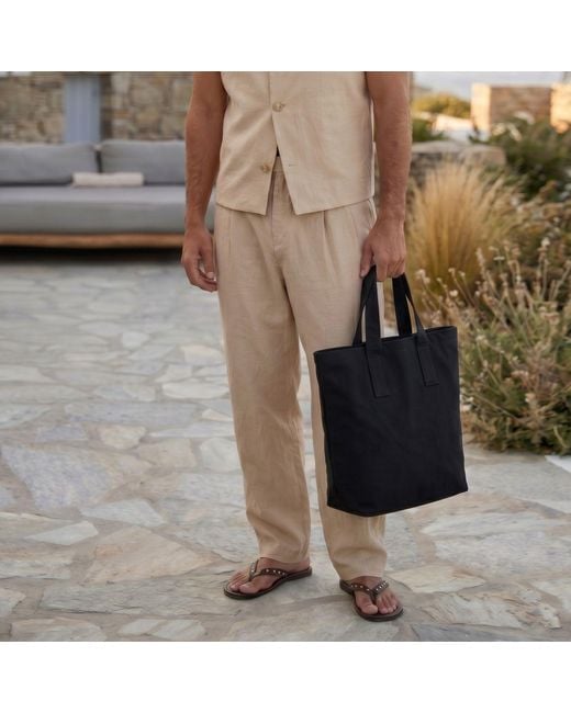 C. Grassi Black Ever Tote for men
