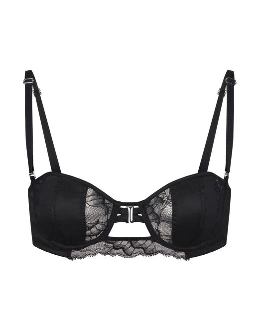 Lunatic Femme Black Rider Convertible Balconette Bra