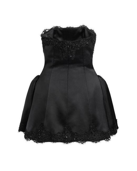 Scarlett Gasque Black Phantom Mini Dress