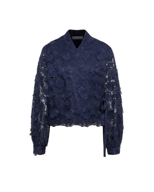 Emma Wallace Blue Zhi Jacket