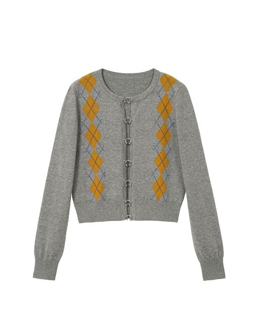 Jakke Gray Cyra Cardigan