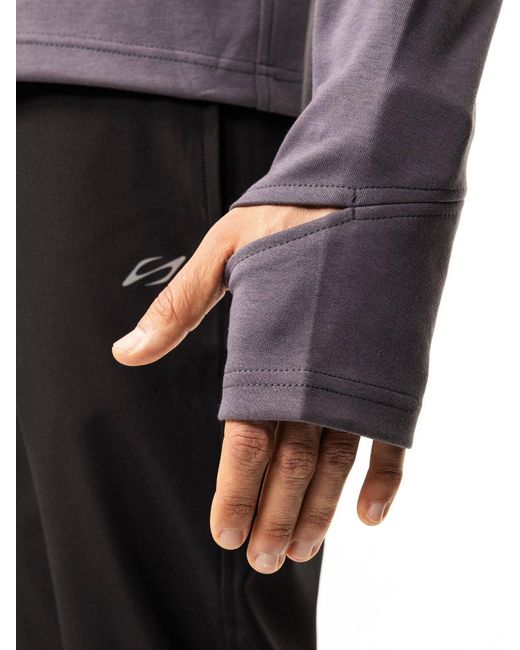 Saved Lab Blue Quarter Zip for men