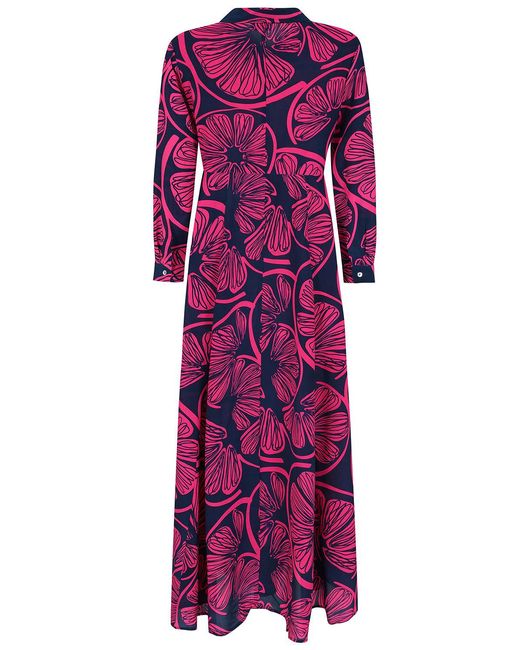 Mercy Delta Purple Rosedene Limoncello Amalfi Dress