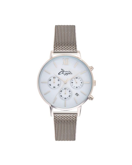 Bermuda Watch Company White Annie Apple Marseille, & Multifunctional Interchangeable