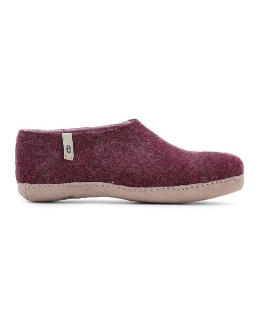 Egos Purple Bordeaux Classic Shoe