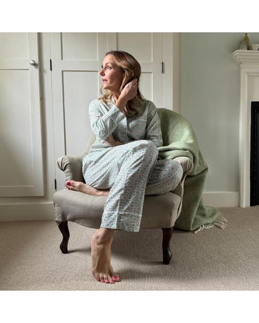Lime Tree Design White Berry Pyjamas