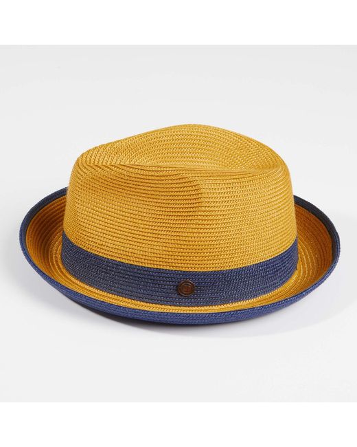 Dasmarca Hats Multicolor Dasmarca Florence Summer Two Tone Crushable Hat for men