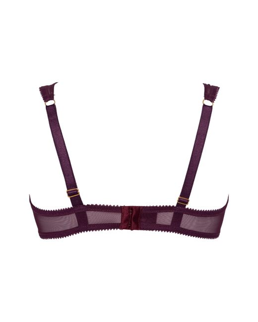 BonBon Lingerie Purple Stardust Plum Triangle Bra