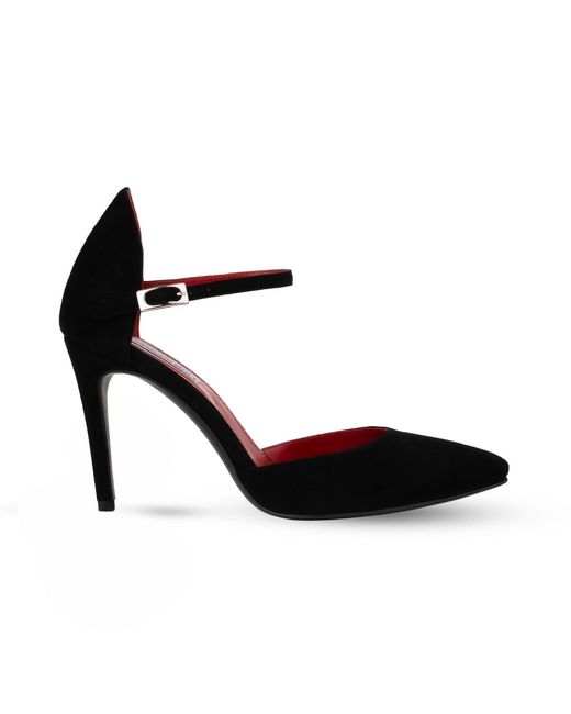 Rosamund Muir London Red Lumina Suede Heels