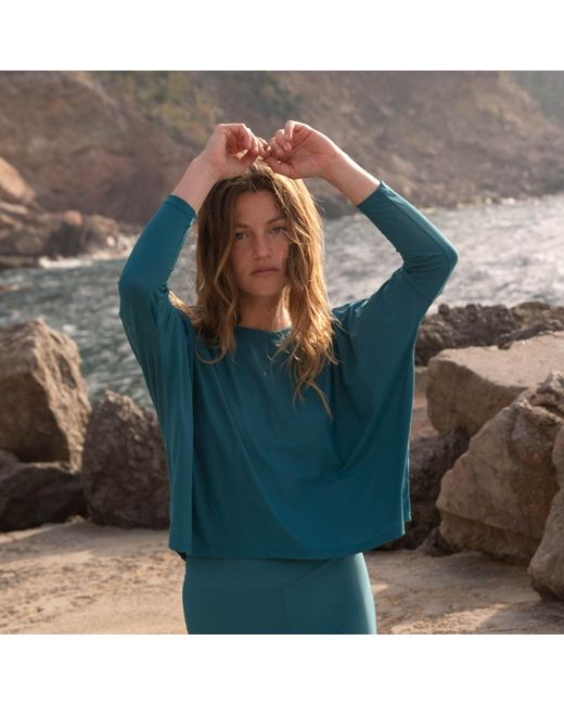 Kalani Sunwear Blue Mykonos Uv Top