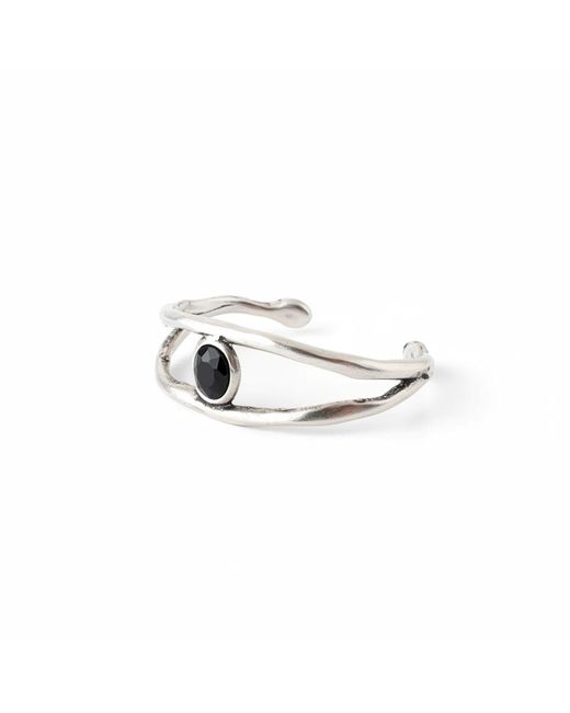By Virgo White Noir Bracelet