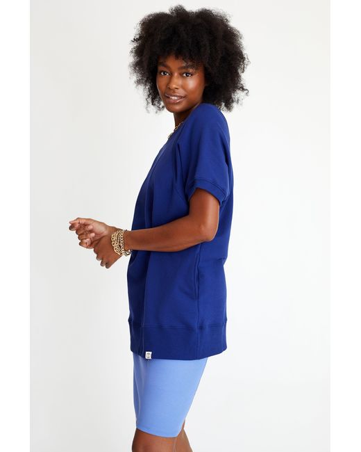 LOVETRUST Blue Lana Sweatshirt Tunic