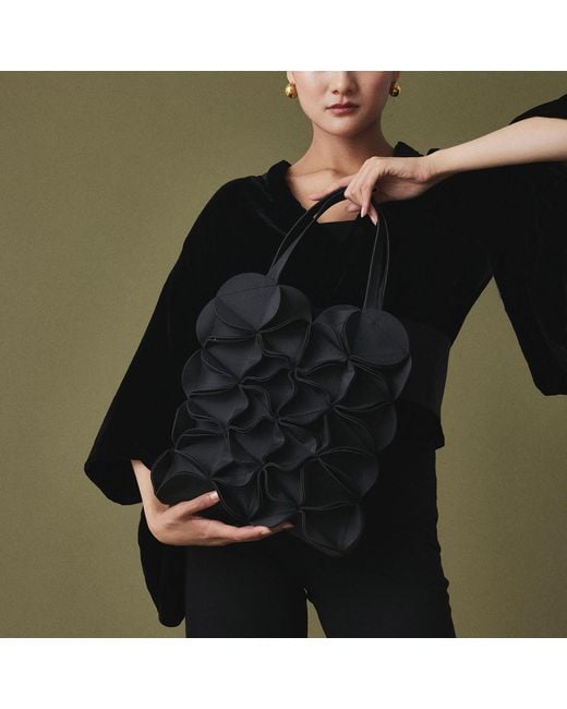ELEMOOD_Japan Black Blossom Tote Bag Office