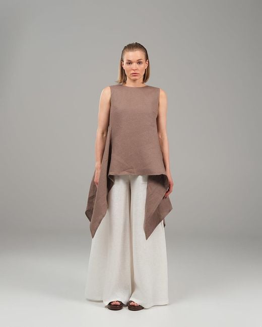 Lumina Eligma White Neutrals The Breeze Ensemble Pants